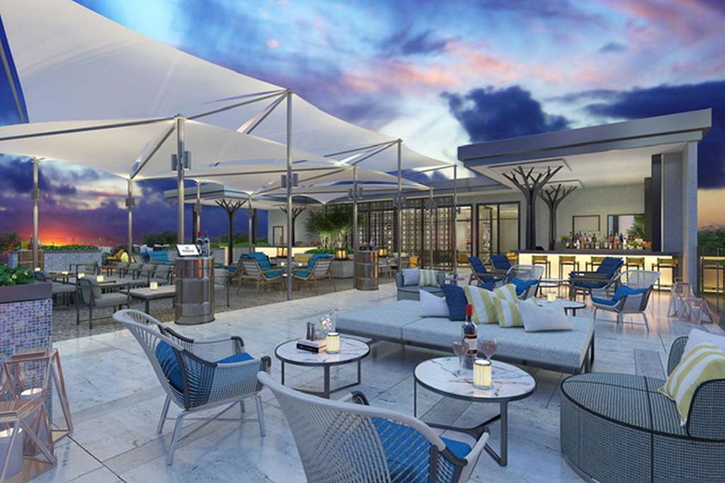 Hilton Dili Palm Springs Ξενοδοχείο Εστιατόριο φωτογραφία